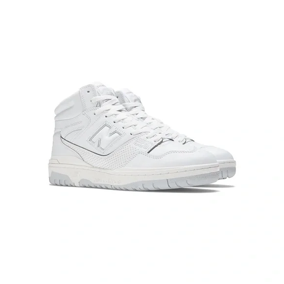 New Balance 650 High Mens Sneaker Shoes Triple White BB650RWW NEW Size 9…